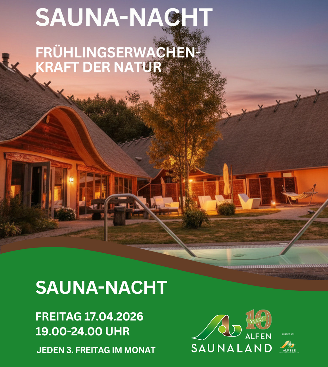 Saunaaften 21. november 2025 kl. 19.00-midnat