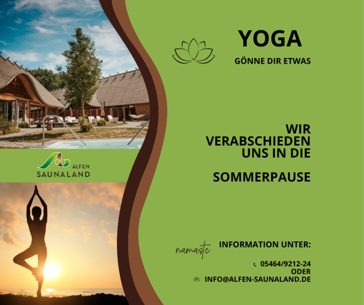 Yoga in Alfen Saunaland