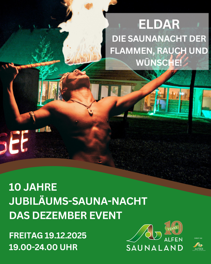 Sauna night November 21, 2025 7 p.m.-midnight