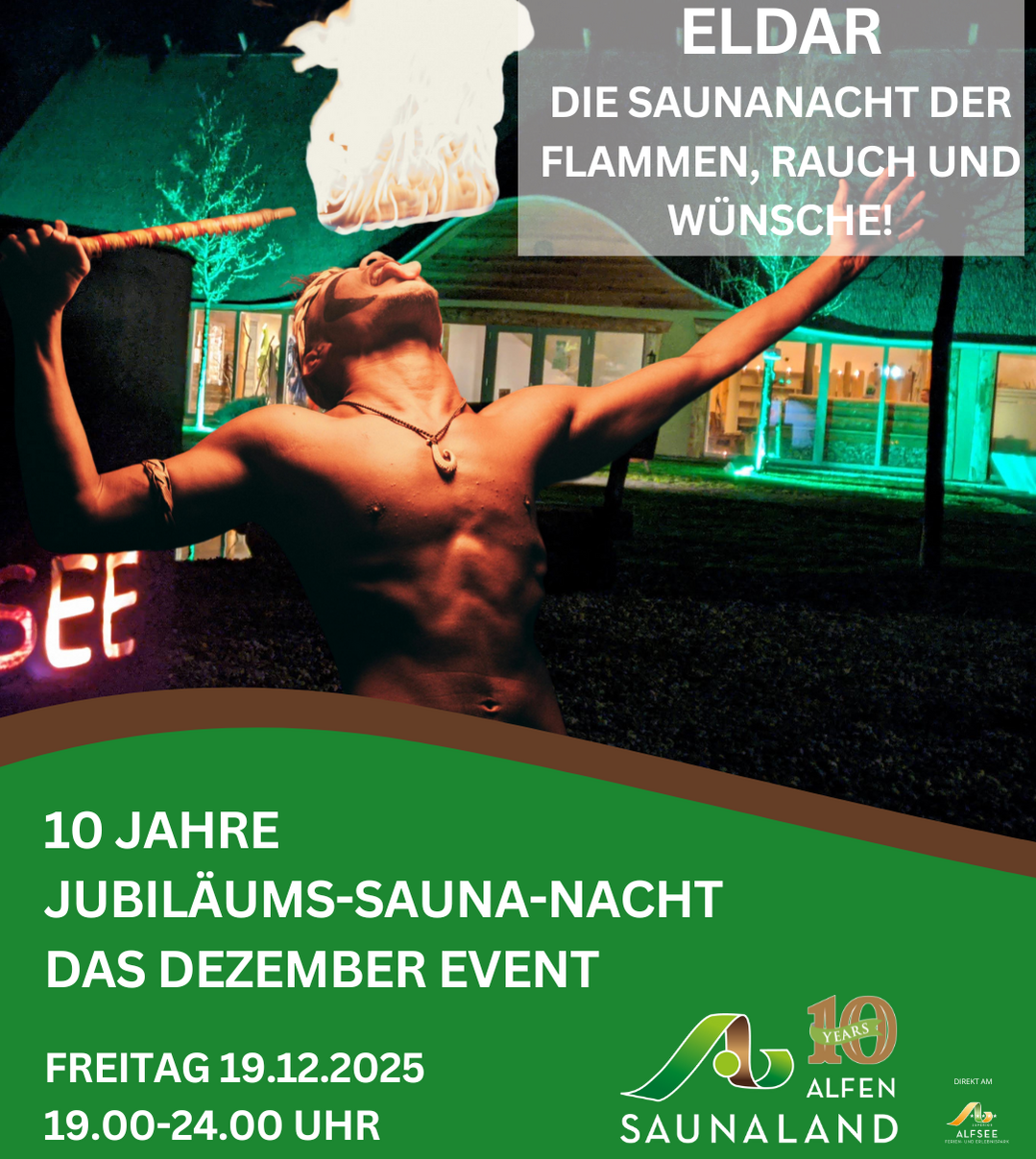 Sauna night November 21, 2025 7 p.m.-midnight