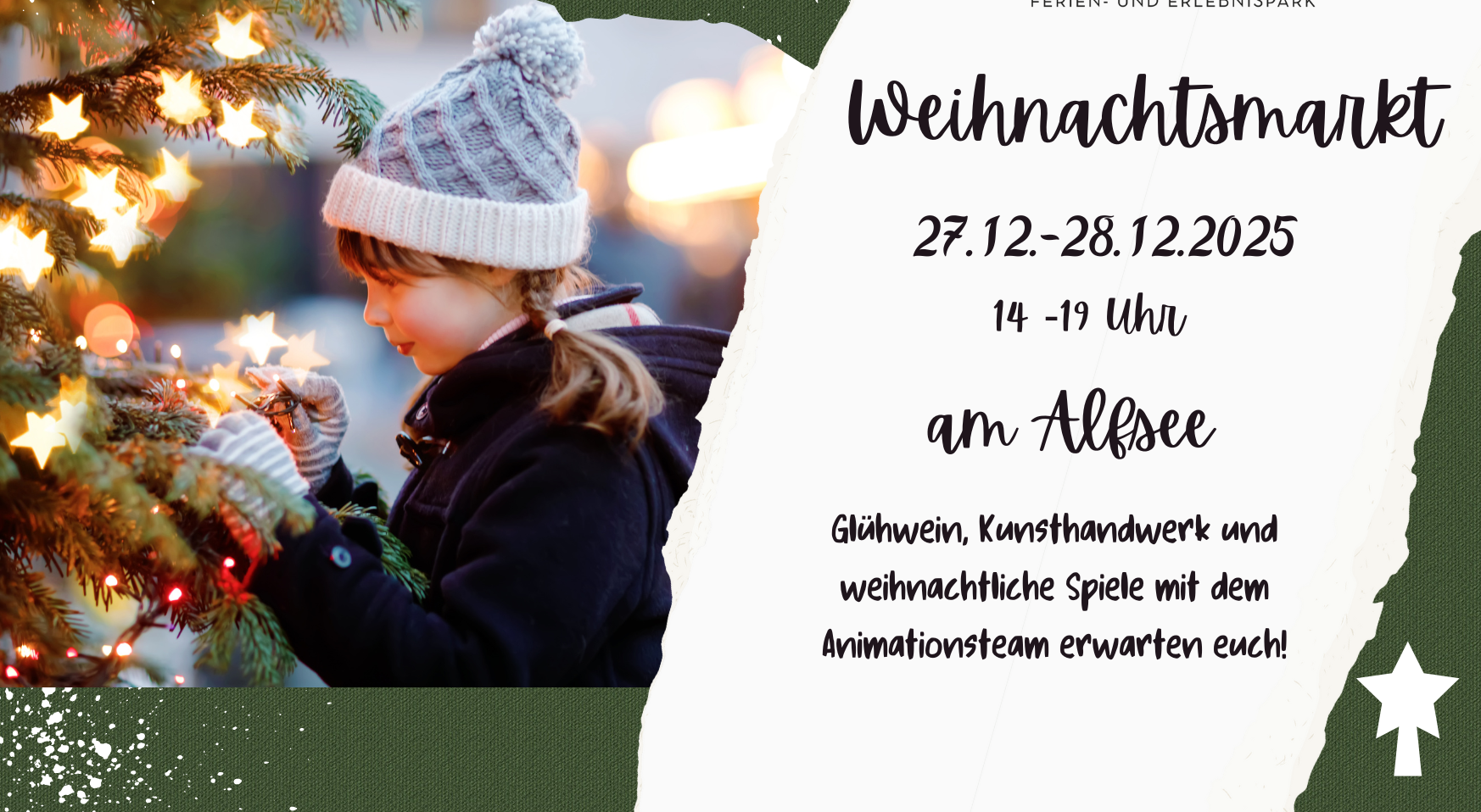 Christmas market at Alfsee