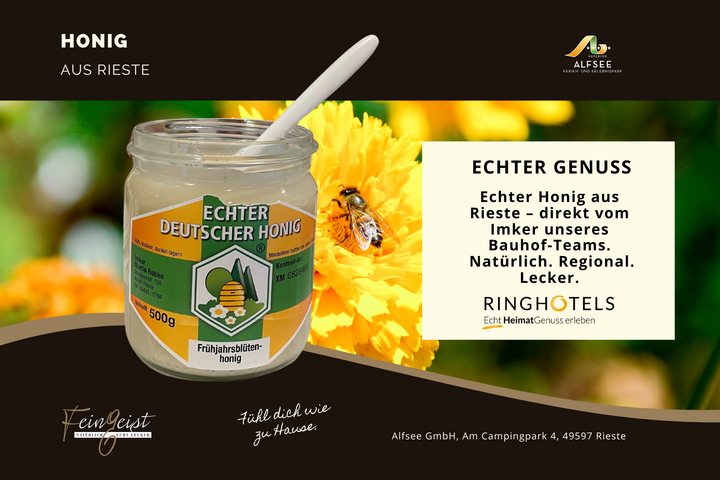 Honig lokal aus Rieste