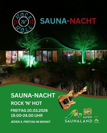 Saunanacht 21. Nov 2025 19-24 Uhr