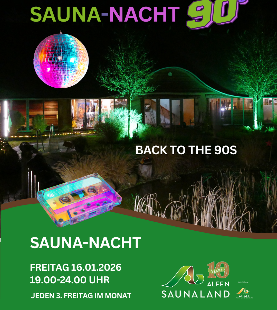 Saunanacht 21. Nov 2025 19-24 Uhr