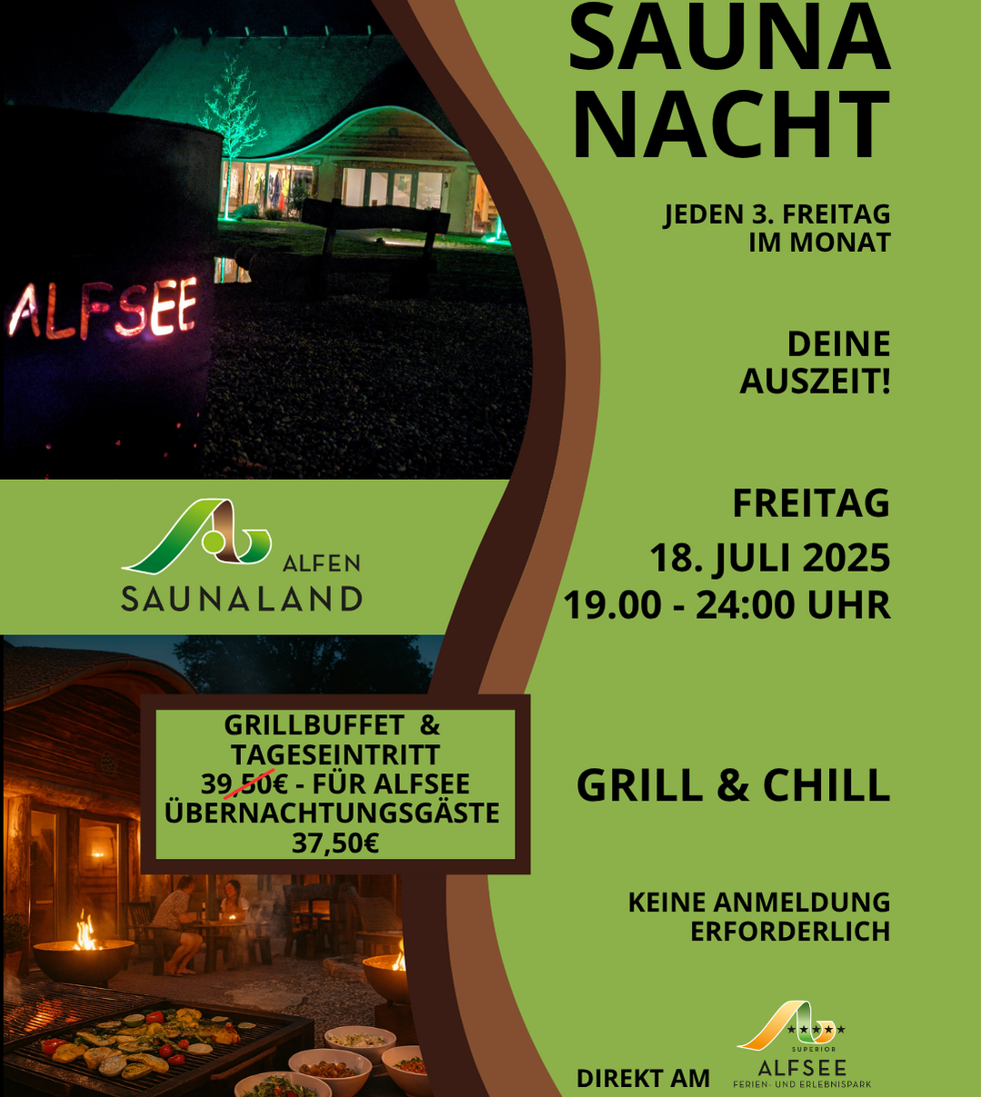 Saunaacht 18. juli 2025 7-24 p.m.