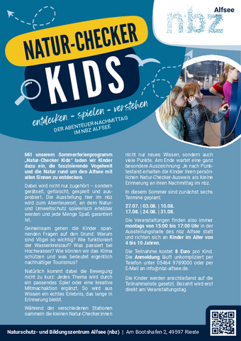 Natur Checker Kids im nbz
