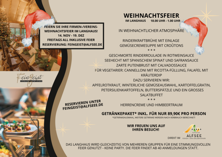 Christmas celebrations in Langhaus