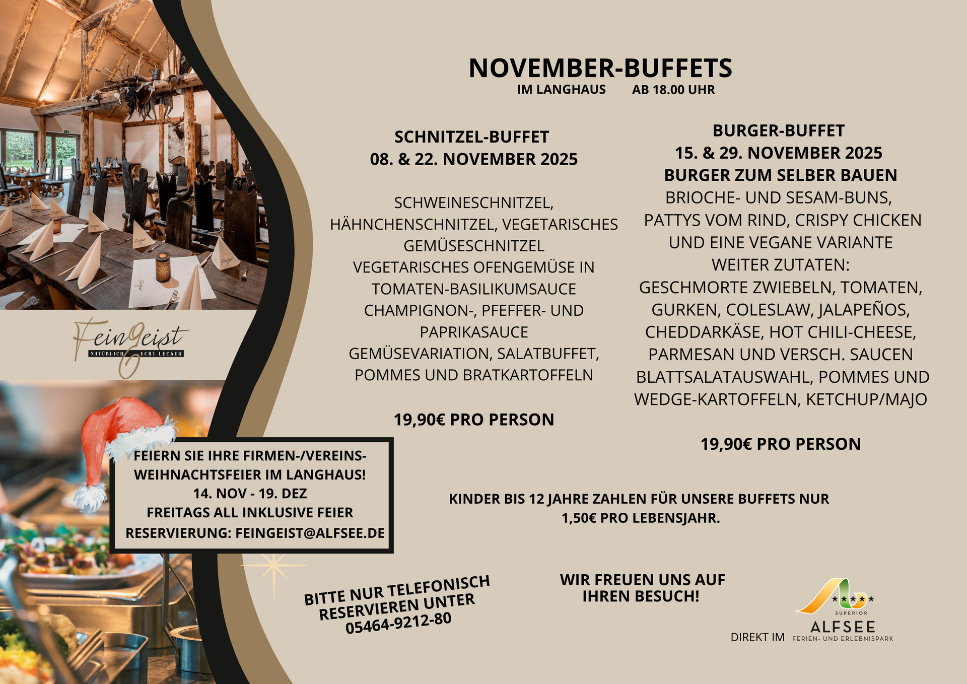 November buffets