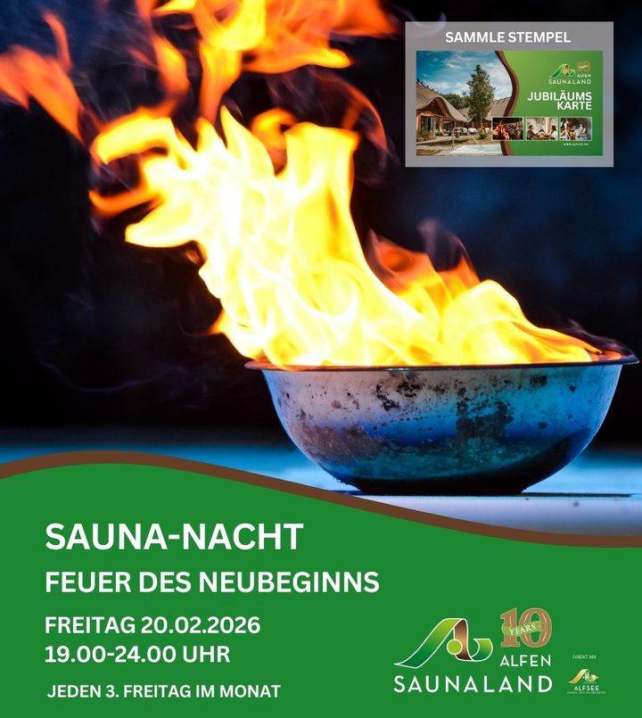 Sauna-avond 21 november 2025 19.00-00.00 uur