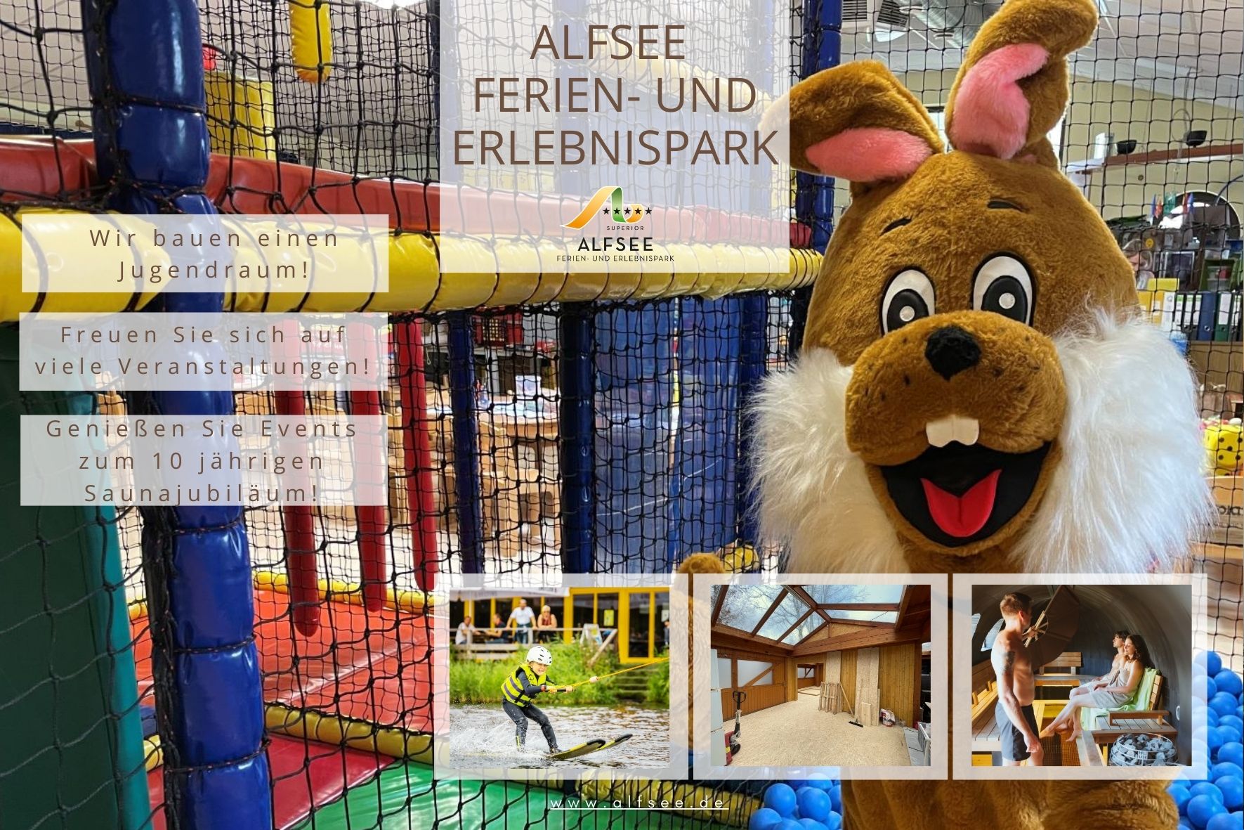 Pop Up Alfsee mit Osterhasen 